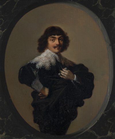 Portret van Jean Fontaine (1608-1668) door Hendrick Gerritsz Pot